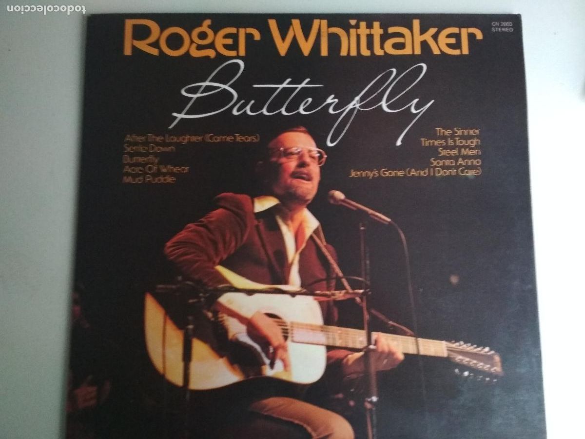 Discos de vinilo: Roger Whittaker - Butterfly ed inglesa - Foto 4