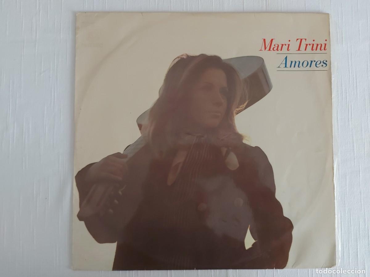 Discos de vinilo: LP Mari Trini. Amores - Foto 1