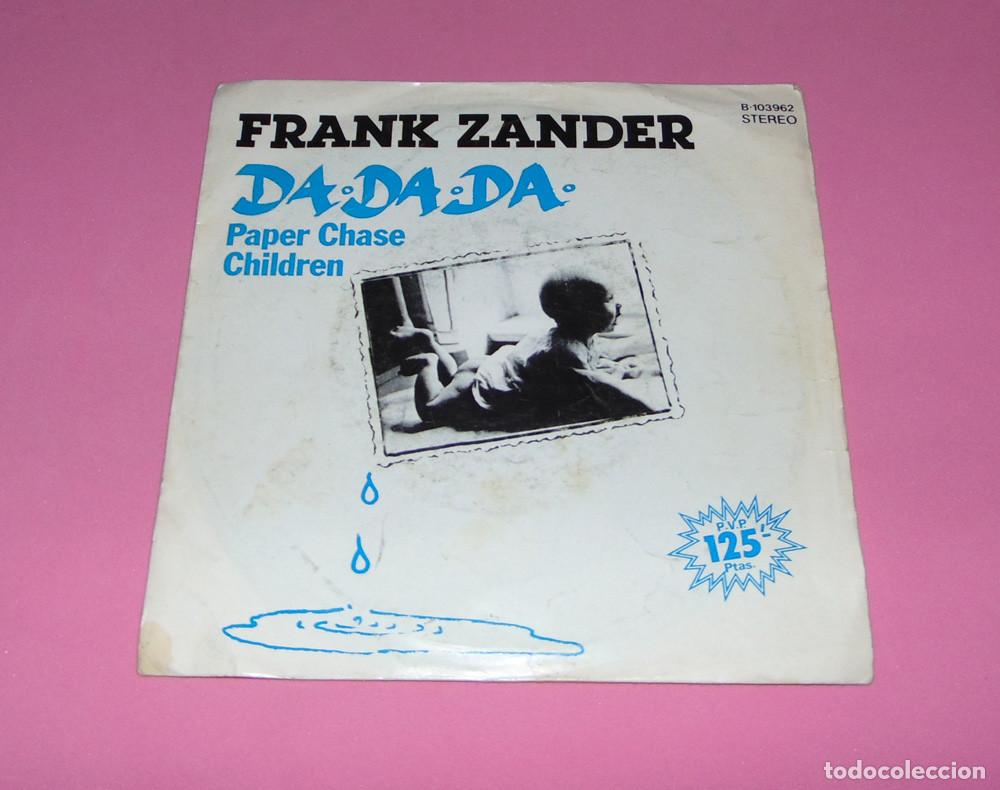 Discos de vinilo: FRANK ZANDER - DA DA DA - SINGLE 1982 - Foto 1