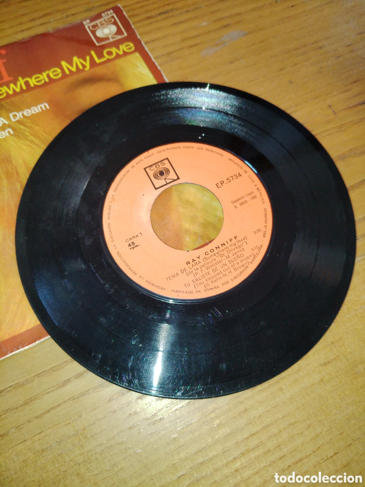 Discos de vinilo: Ray Conniff. Somewhere My Love - Foto 3