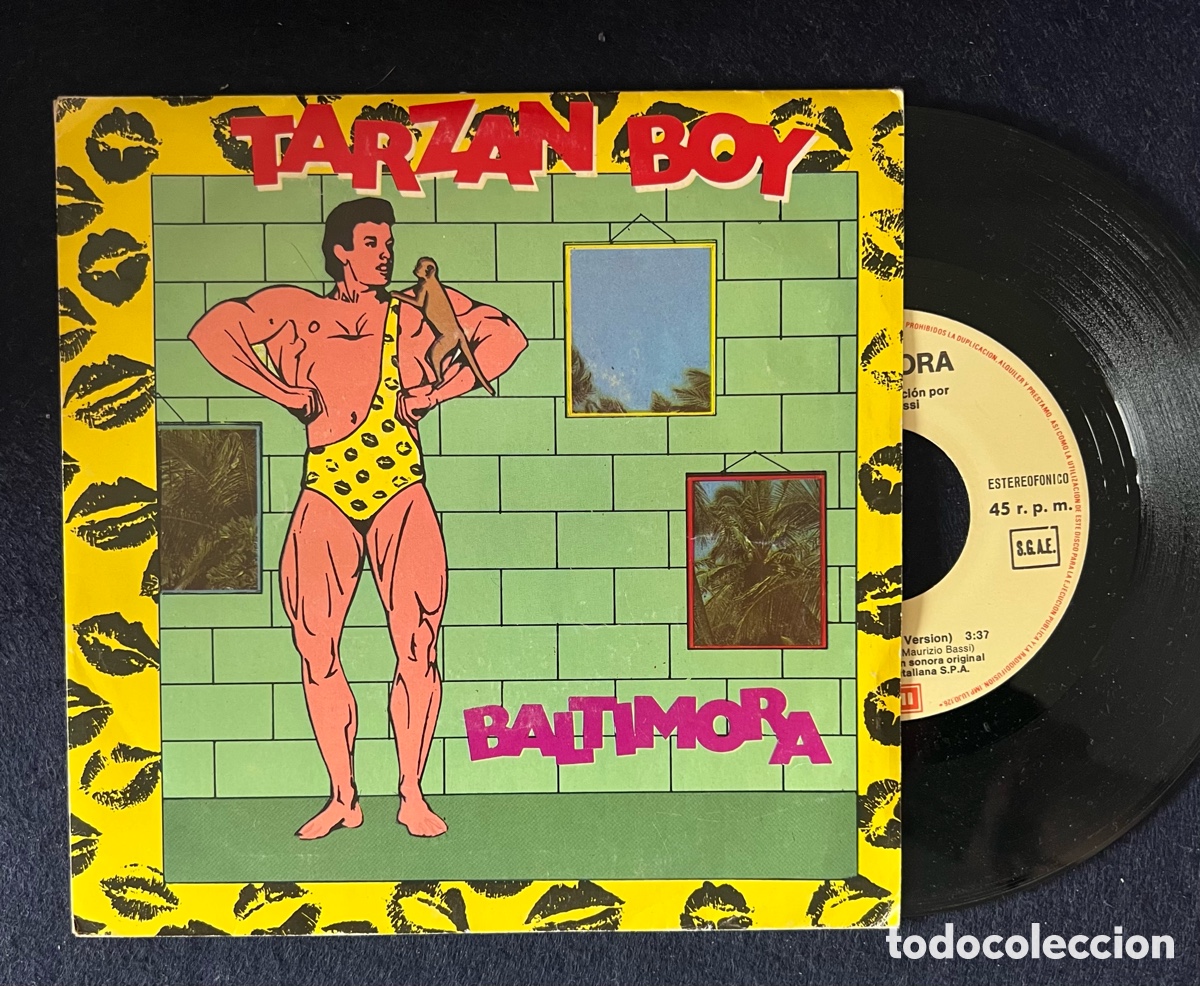 Discos de vinilo: MAGNIFICO SINGLE DE - TARZAN - BOY - - Foto 1