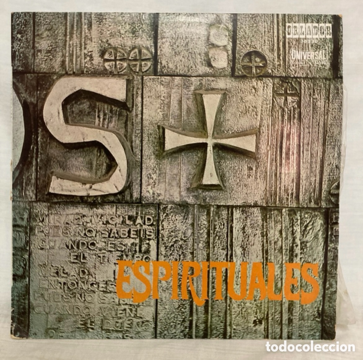 Discos de vinilo: DISCO DE VINILO&rdquo; ESPIRITUALES&rdquo; , grabado en Nueva York - Foto 1