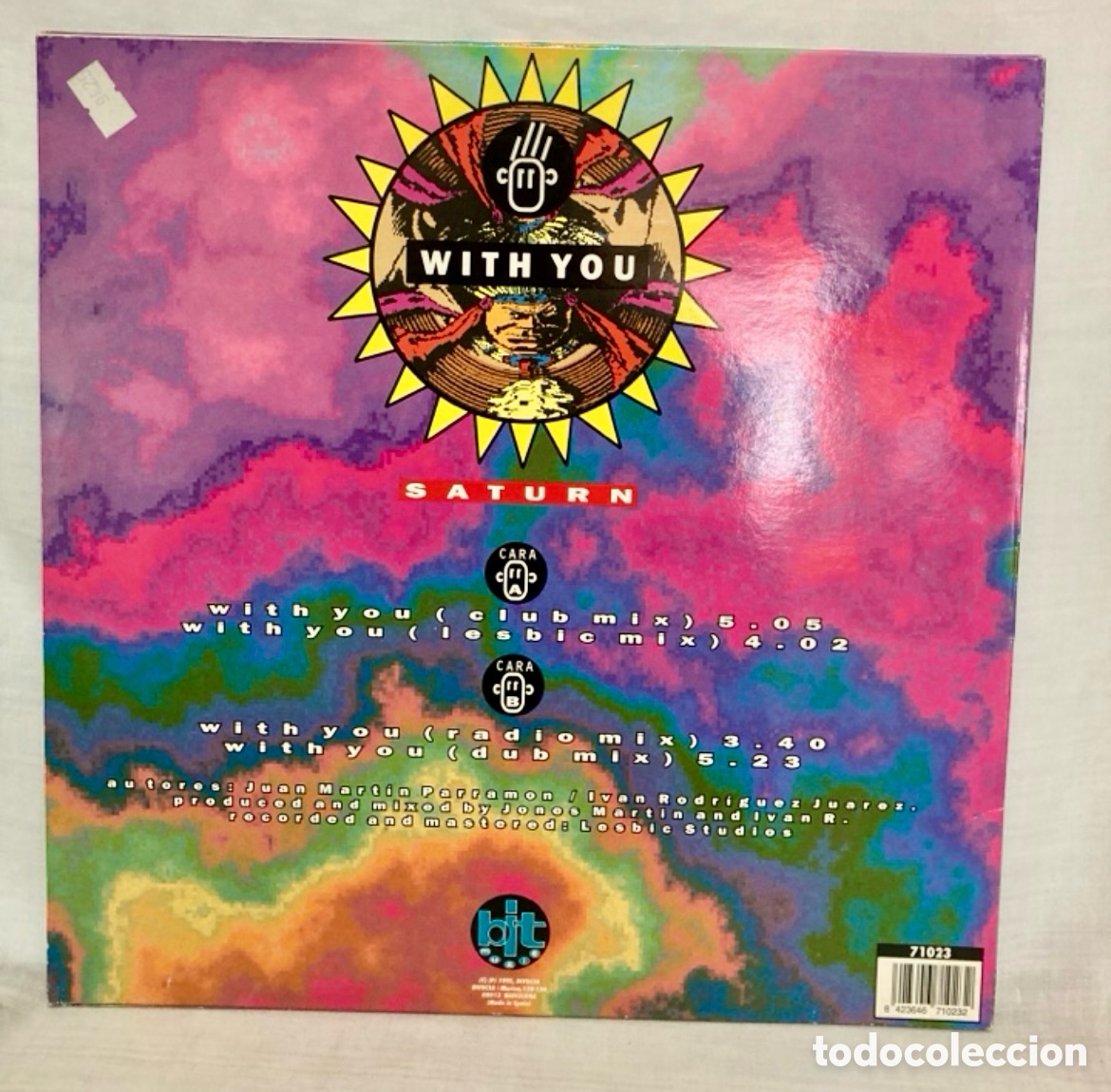 Discos de vinilo: LP VINILO SATURN WITH YOU - Foto 2