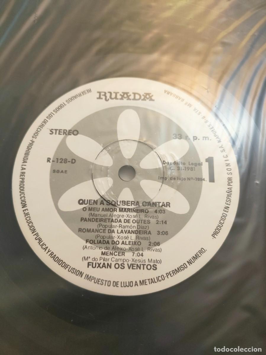 Discos de vinilo: FUXAN DOS VENTOS. QUEN SOUBERA CANTAR - Foto 1