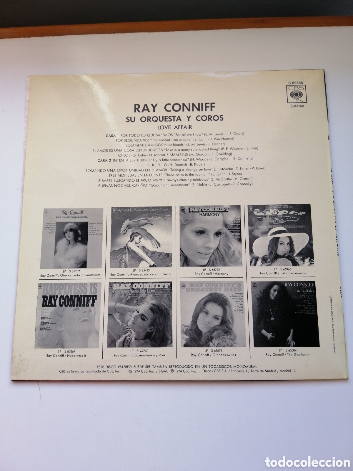 Discos de vinilo: ray conniff love affair vinilo - Foto 2