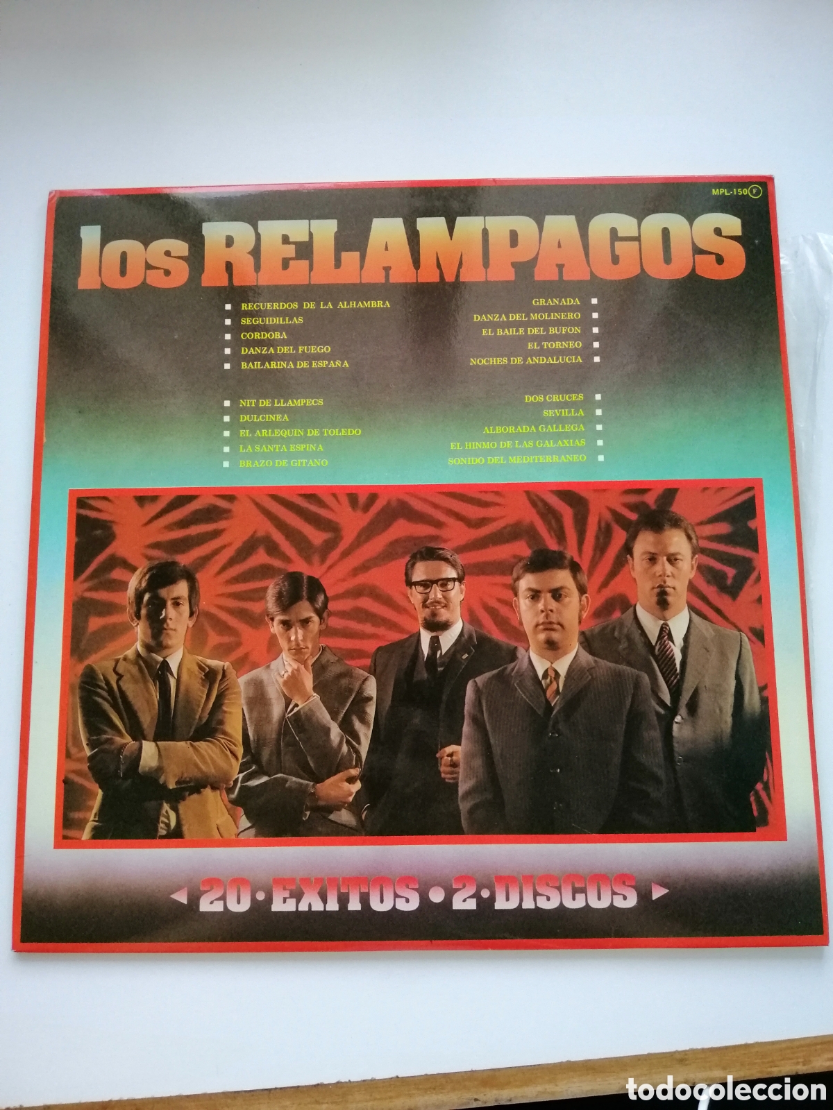 Discos de vinilo: los relampagos 20 exitos 2 vinilos - Foto 1