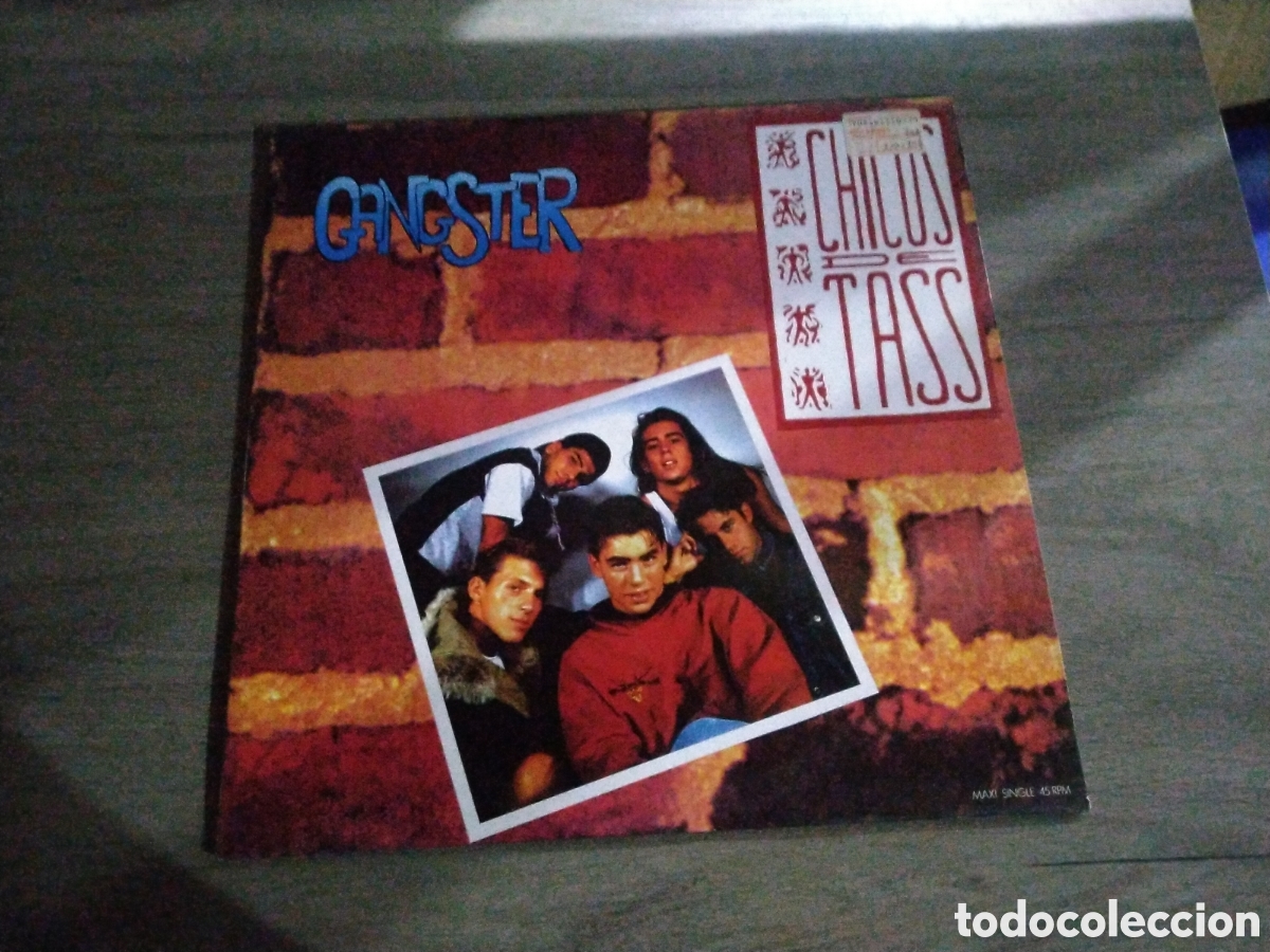 Discos de vinilo: Maxi single- Gangster- Chicos de Tass 4 - Foto 1