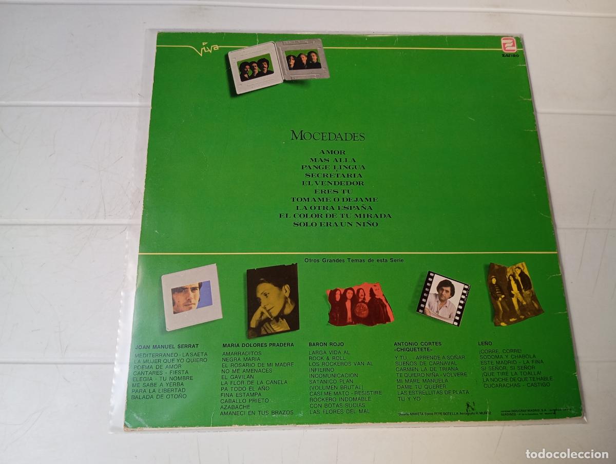 Discos de vinilo: LP MOCEDADES - GRANDES TEMAS - Foto 2