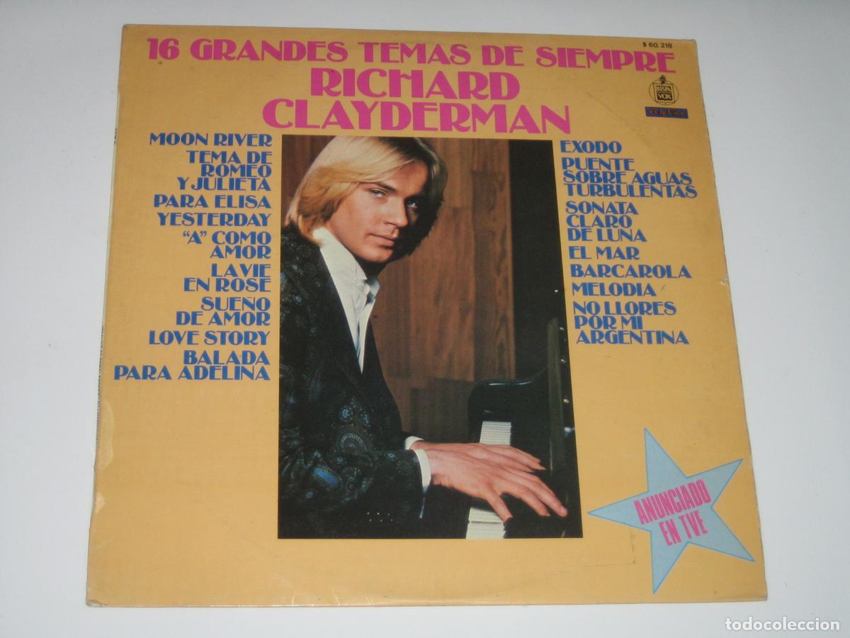 Discos de vinilo: DISCOFERTA - RICHARD CLAYDERMAN - - Foto 1