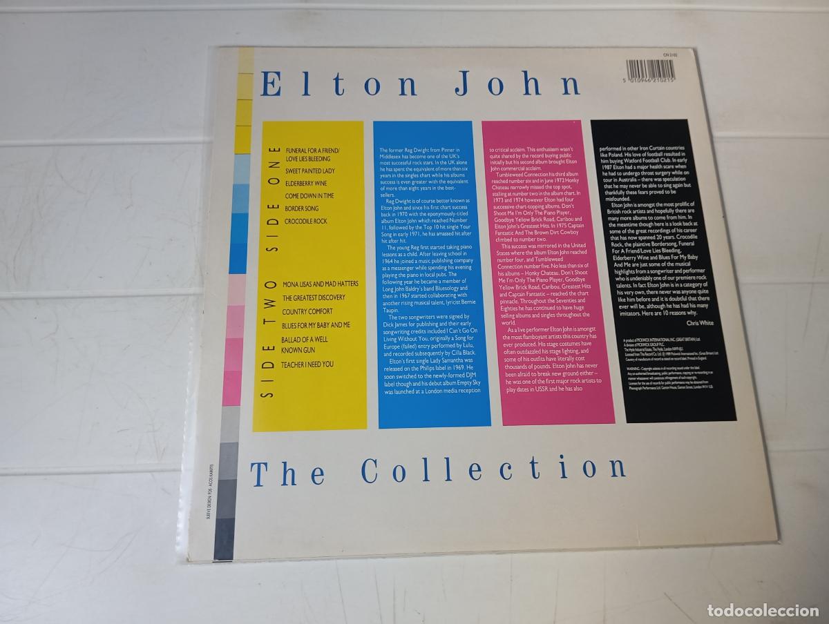 Discos de vinilo: LP ELTON JOHN - THE COLLECTION - Foto 2