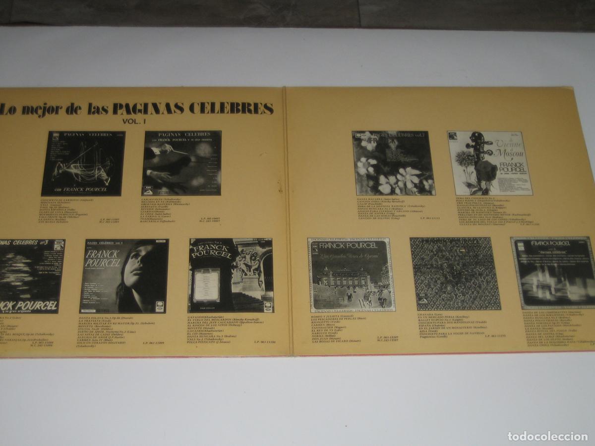 Discos de vinilo: DISCOFERTA - FRANCK POURCEL - DOBLE CARPETA - Foto 2