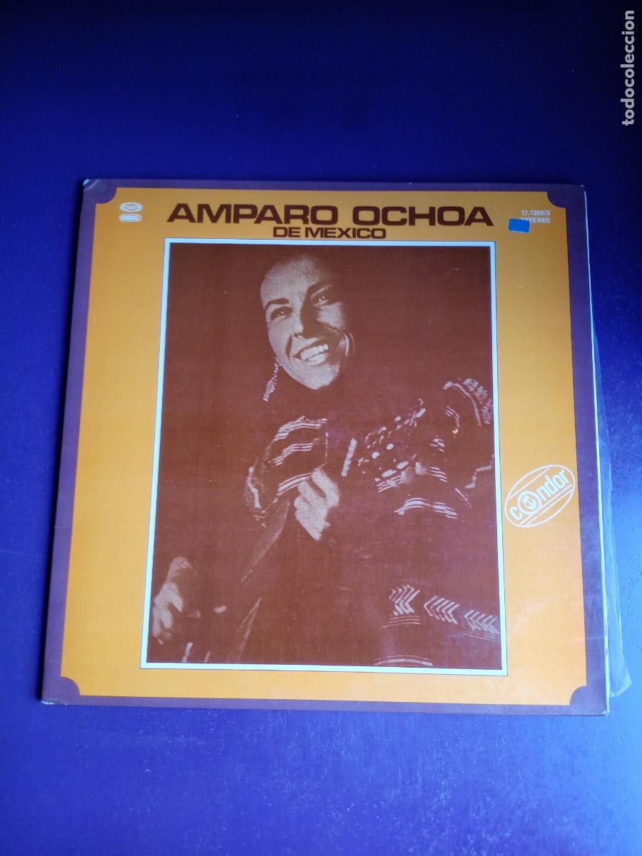 Disques de vinyle: Amparo Ochoa De Mexico - LP MOVIEPLAY GONG 1977 - SIN ESTRENAR - MEXICO FOLK