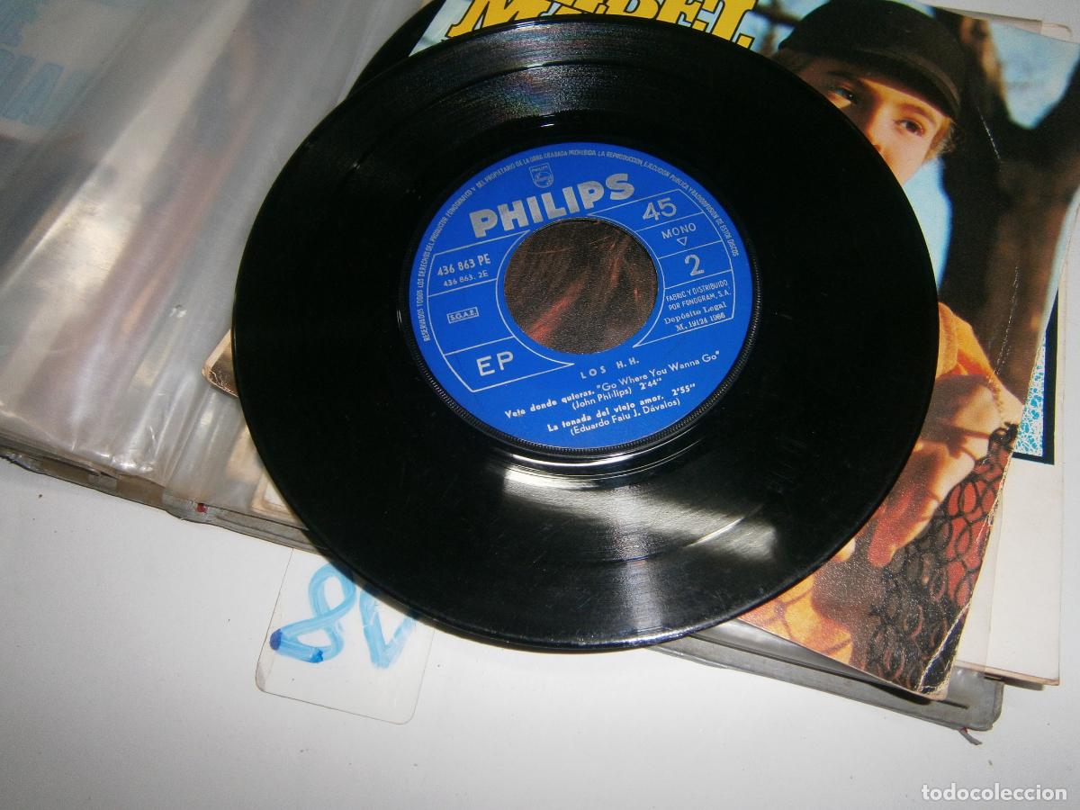 Discos de vinilo: ANTIGUO SINGLES - LOS H.H. - Foto 1