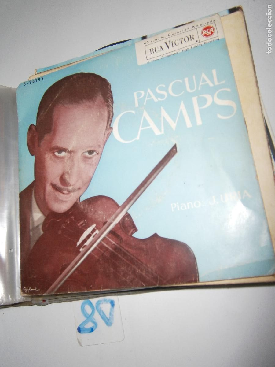 Discos de vinilo: ANTIGUO SINGLES - PASCUAL CAMPS - Foto 1