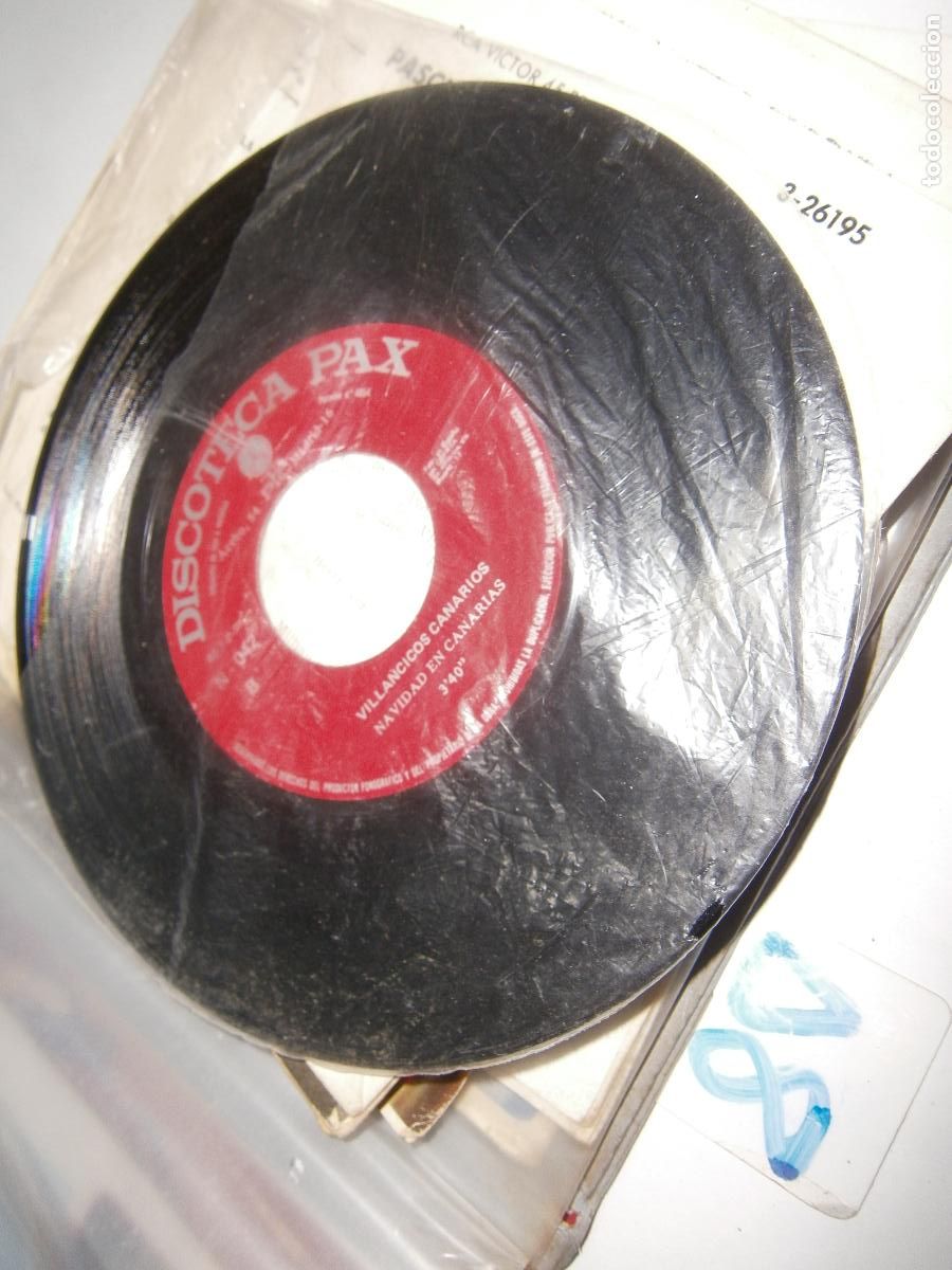 Discos de vinilo: ANTIGUO SINGLES - VILLANCICOS CANARIOS - Foto 1