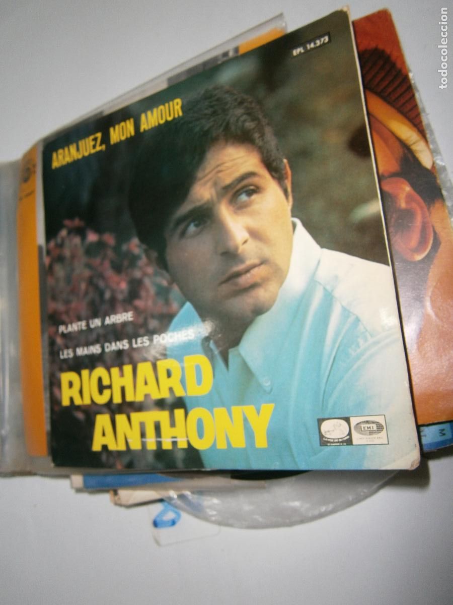 Discos de vinilo: ANTIGUO SINGLES - RICHARD ANTHONY - Foto 1