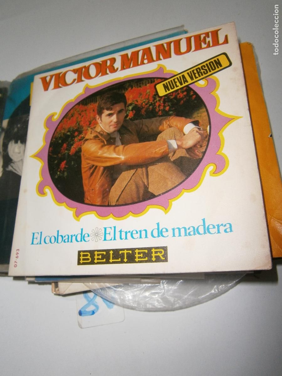 Discos de vinilo: ANTIGUO SINGLES - VICTOR MANUEL - Foto 1