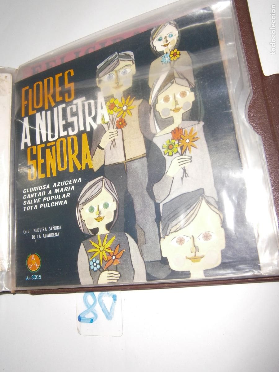Discos de vinilo: ANTIGUO SINGLES - FLORES A NUESTRA SE&Ntilde;ORA - Foto 1