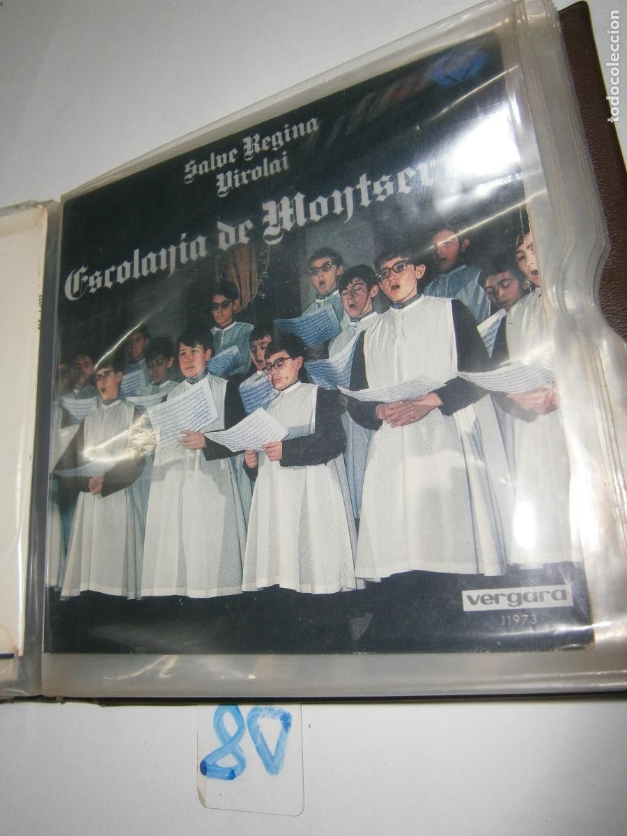 Discos de vinilo: ANTIGUO SINGLES - ESCOLANIA DE MONSERRAT - Foto 1