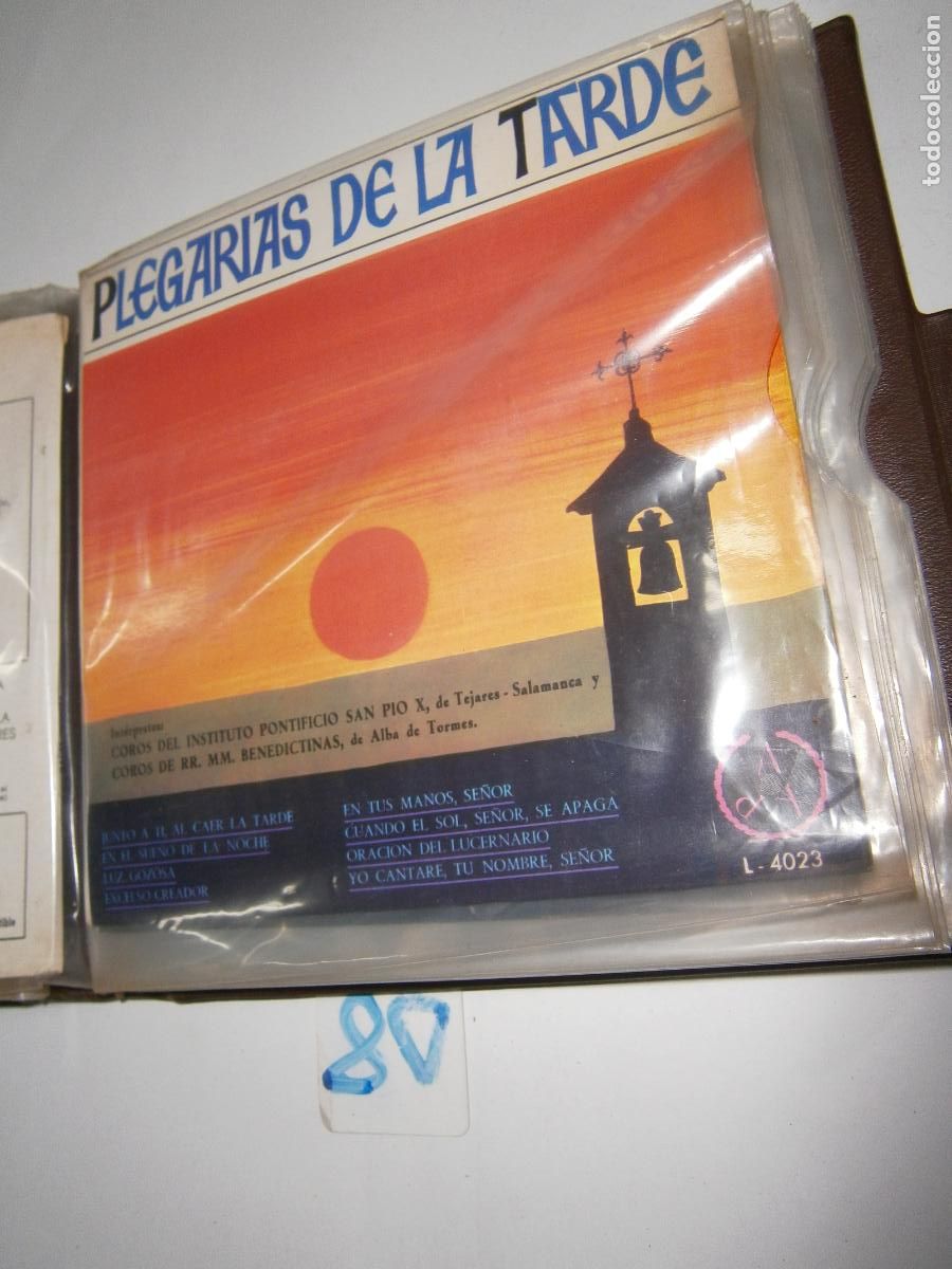 Discos de vinilo: ANTIGUO SINGLES - PLEGARIAS DE LA TARDE - Foto 1