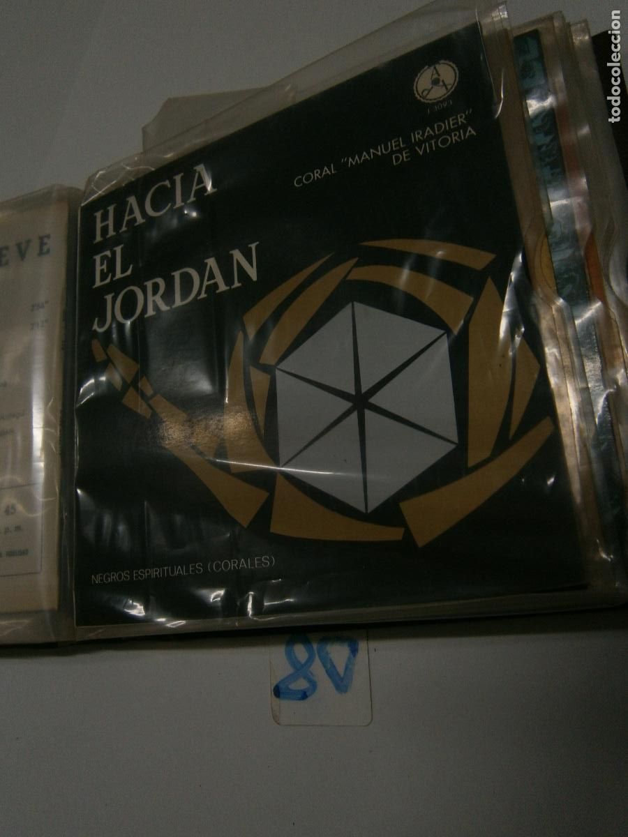 Discos de vinilo: ANTIGUO SINGLES - CORAL MANUEL IRADIER - Foto 1