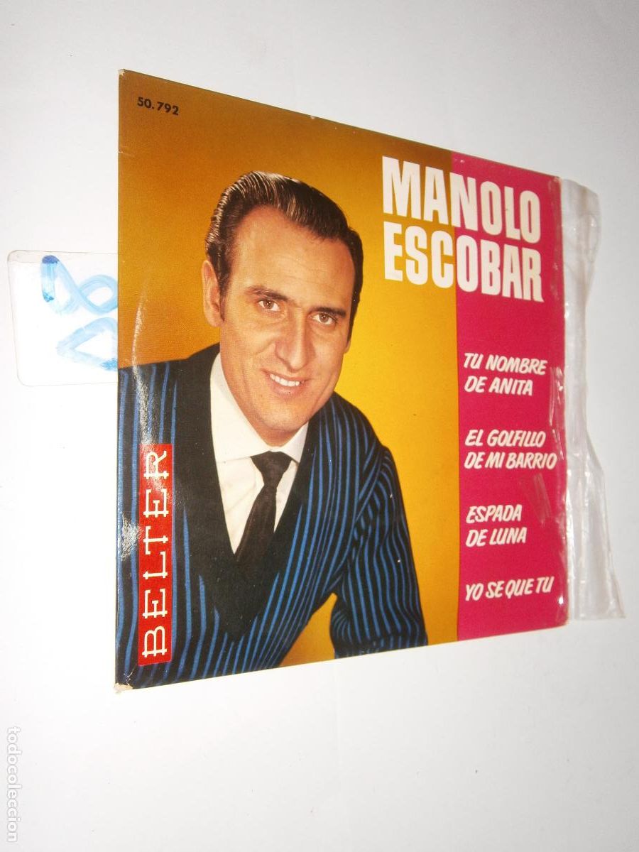 Discos de vinilo: ANTIGUO SINGLES - MANOLO ESCOBAR - Foto 1