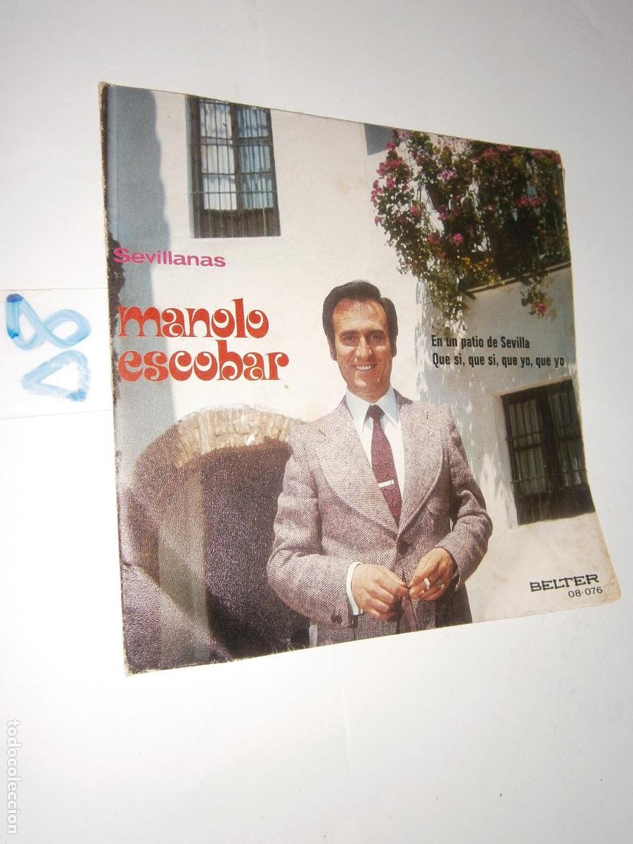 Discos de vinilo: ANTIGUO SINGLES - MANOLO ESCOBAR - Foto 1