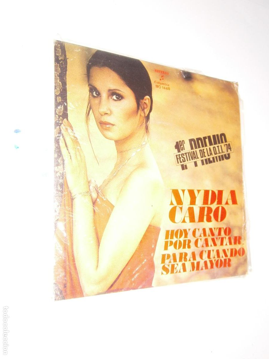 Discos de vinilo: ANTIGUO SINGLES - NYDIA CARO - Foto 1