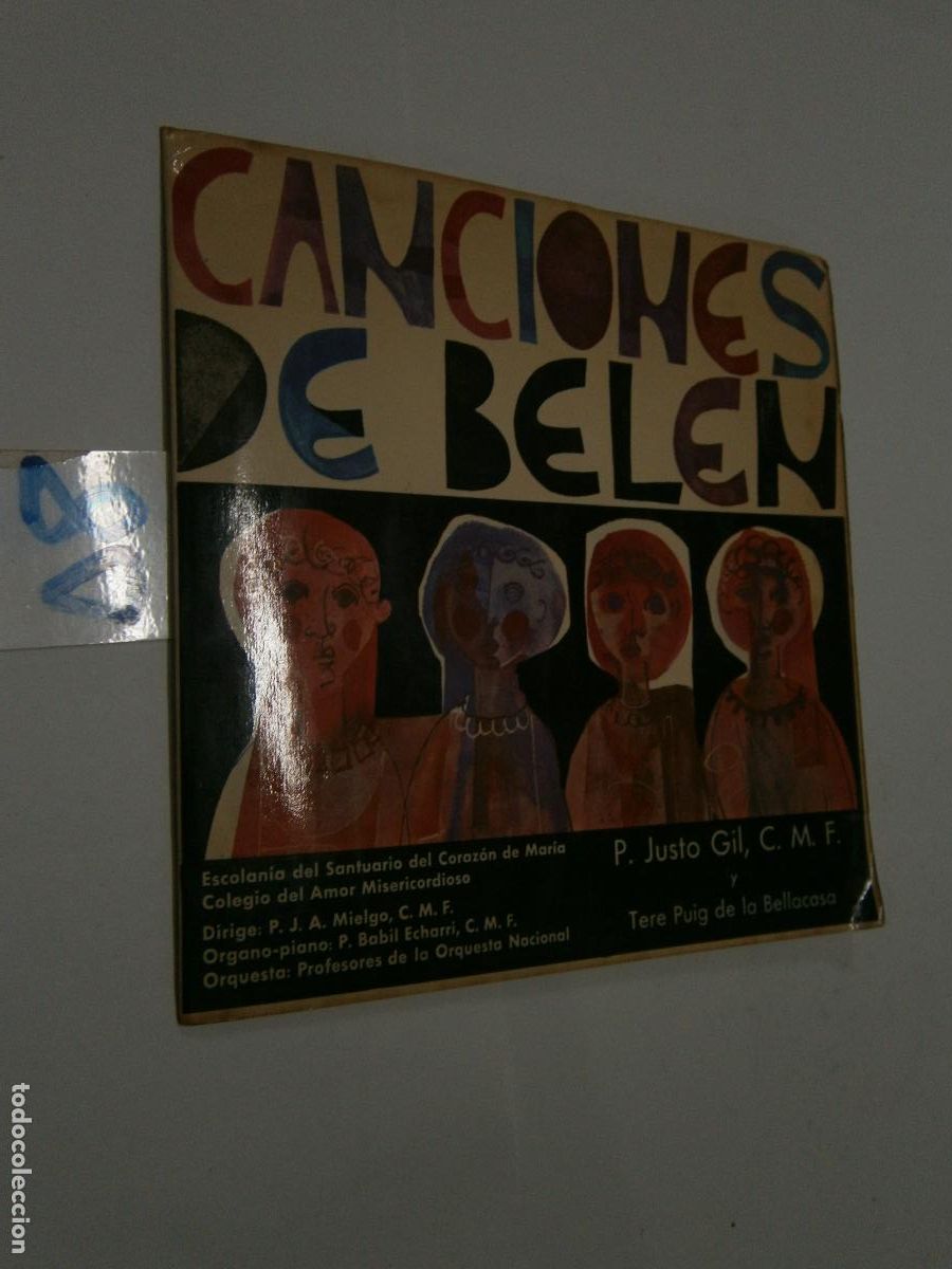 Discos de vinilo: ANTIGUO SINGLES - CANCIONES DE BELEN - Foto 1