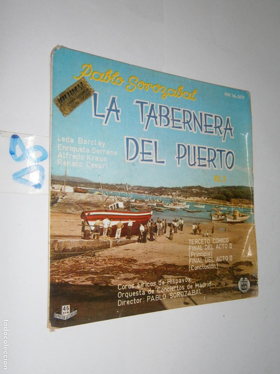 Discos de vinilo: ANTIGUO SINGLES - PABLO SOROZABAL - Foto 1