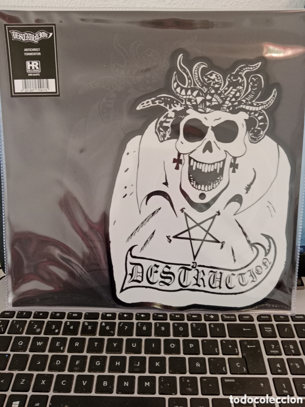 Discos de vinilo: Destruction - Antichrist (Shaped picture disc) - Foto 1