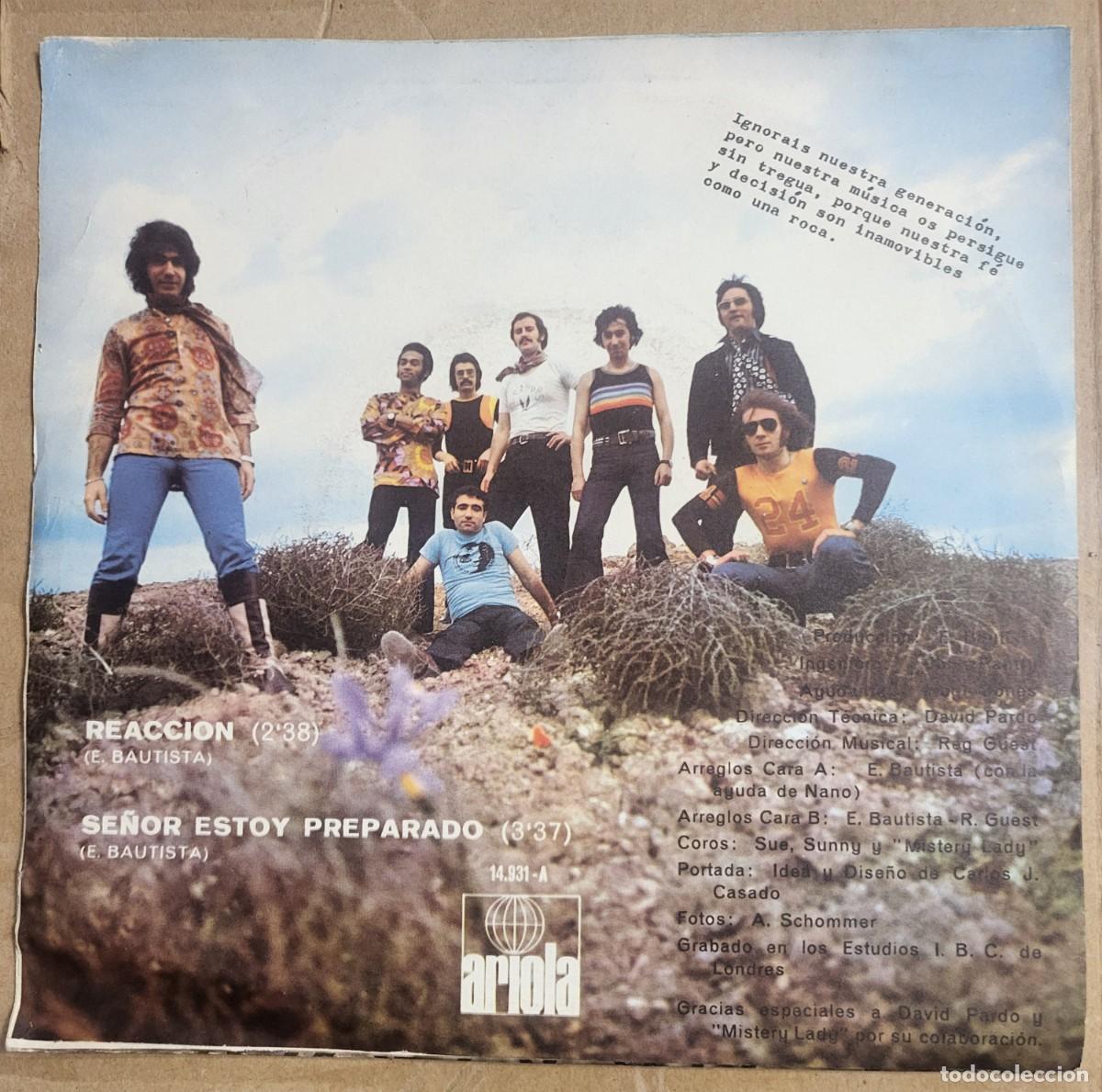 Discos de vinilo: Canarios single sello Ariola a&ntilde;o 1971... - Foto 2