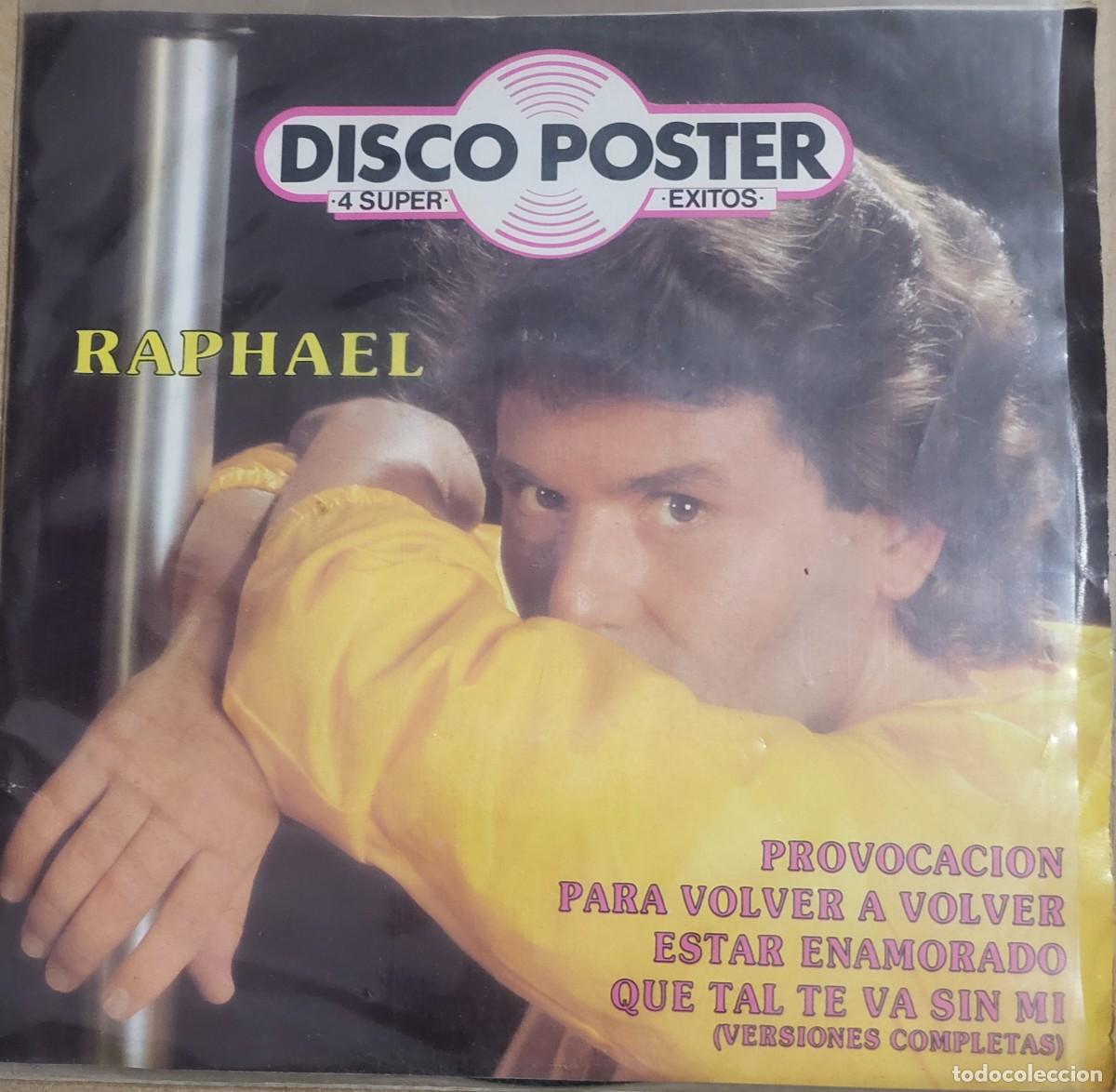 Discos de vinilo: Raphael Ep sello Hispavox a&ntilde;o 1983 editado en M&eacute;xico... - Foto 1