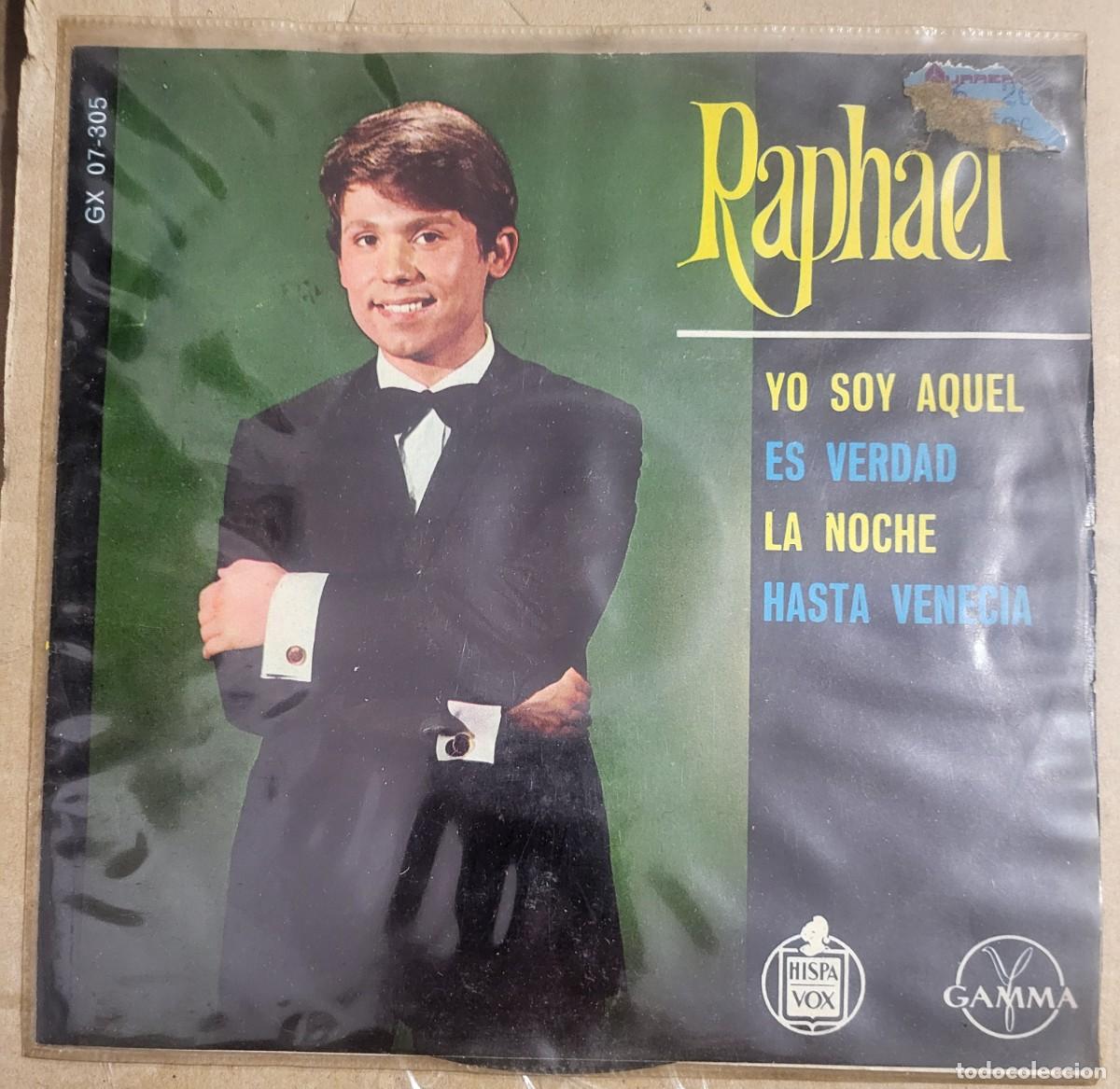 Discos de vinilo: Raphael Ep sello Gamma-Hispavox editado en M&eacute;xico... - Foto 1