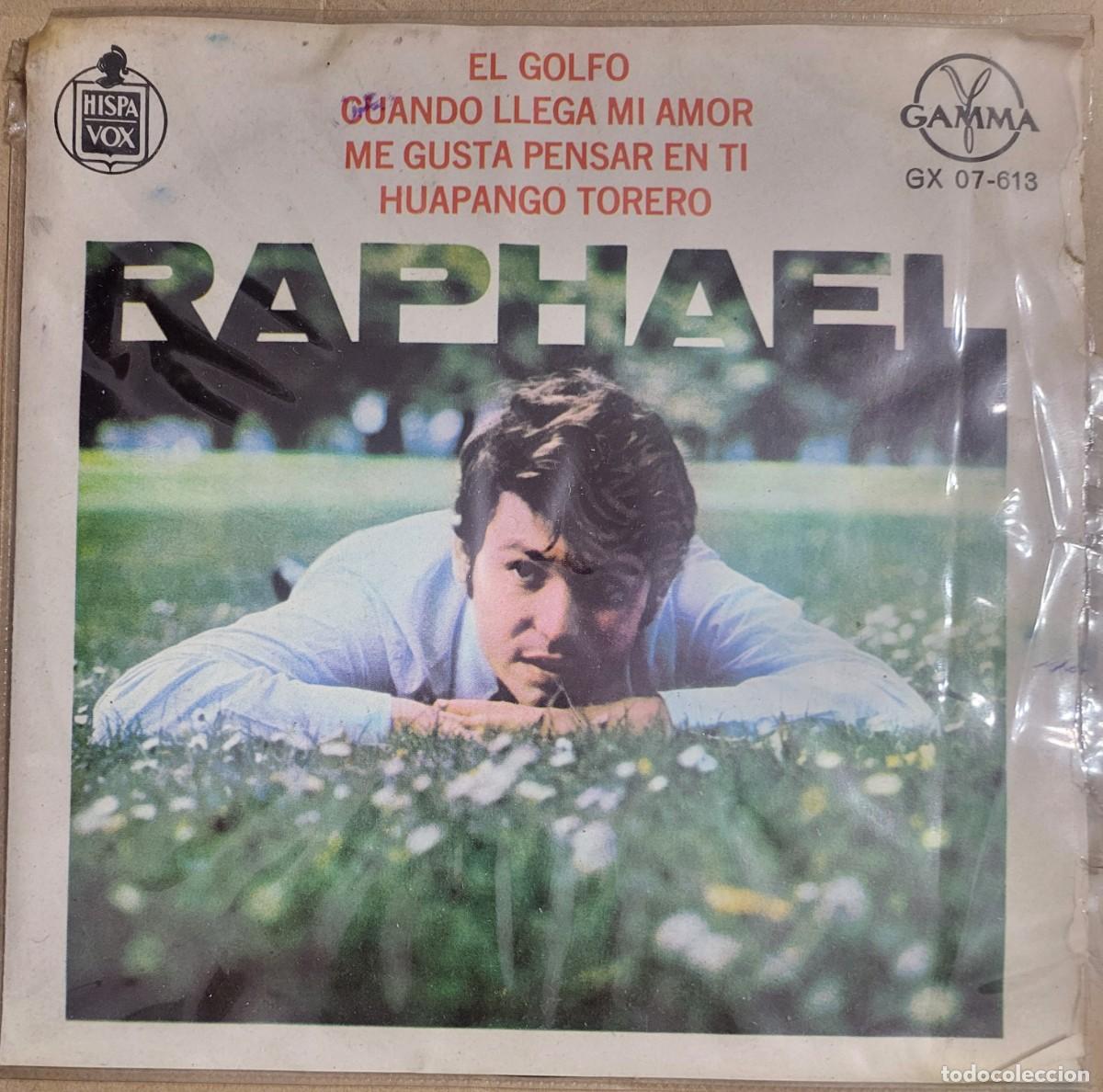 Discos de vinilo: Raphael Ep sello Gamma-Hispavox editado en M&eacute;xico... - Foto 1