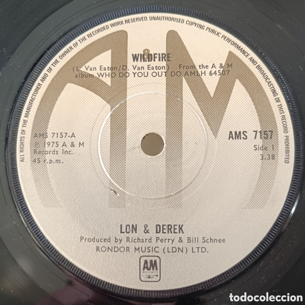 Discos de vinilo: Lon & Derrek &lrm;&ndash; Wildfire - Foto 1