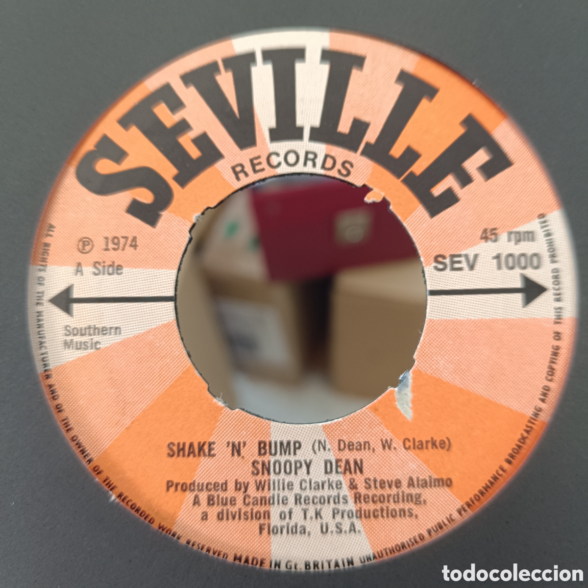 Discos de vinilo: Snoopy Dean &ndash; Shake N Bump - Foto 1
