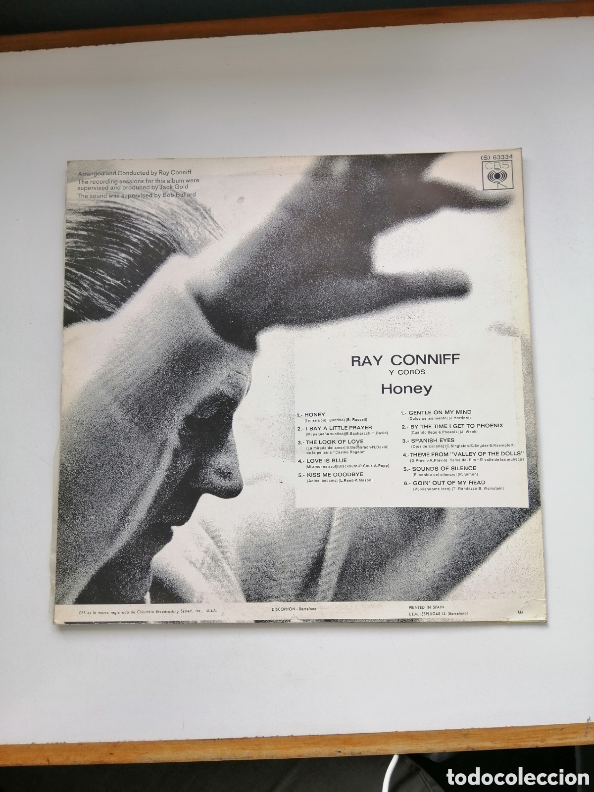 Discos de vinilo: ray conniff honey vinilo - Foto 2