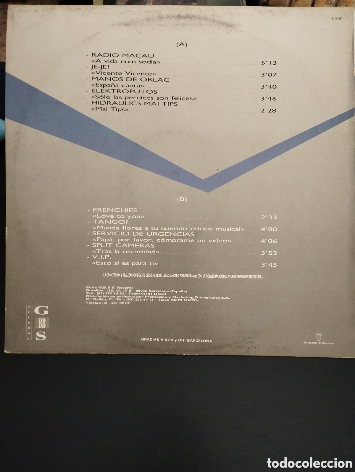 Discos de vinilo: Varios &ndash; Transformadors Vol. I. Vinilo, LP, Compilation. 1987 - Foto 2