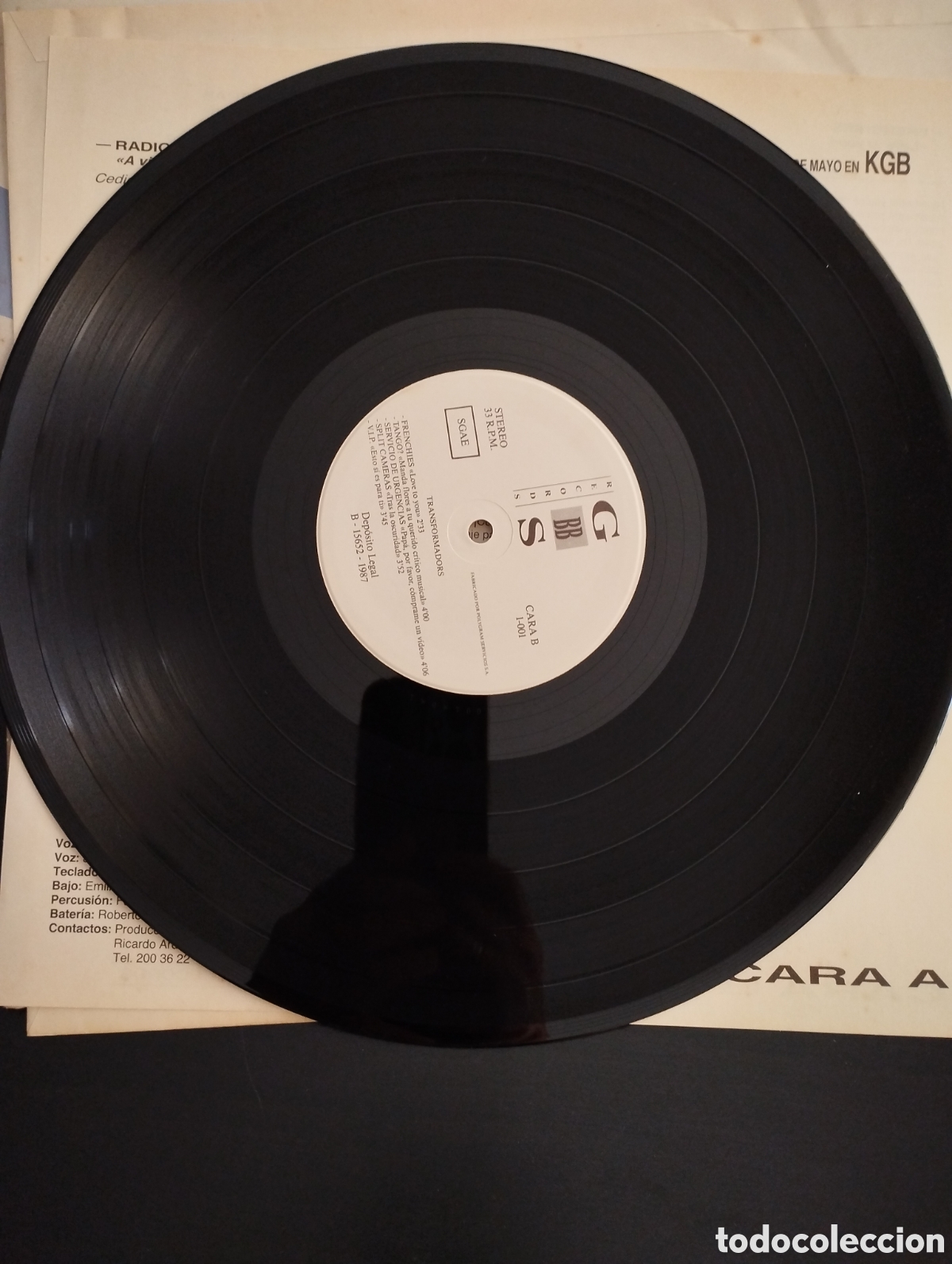 Discos de vinilo: Varios &ndash; Transformadors Vol. I. Vinilo, LP, Compilation. 1987 - Foto 4