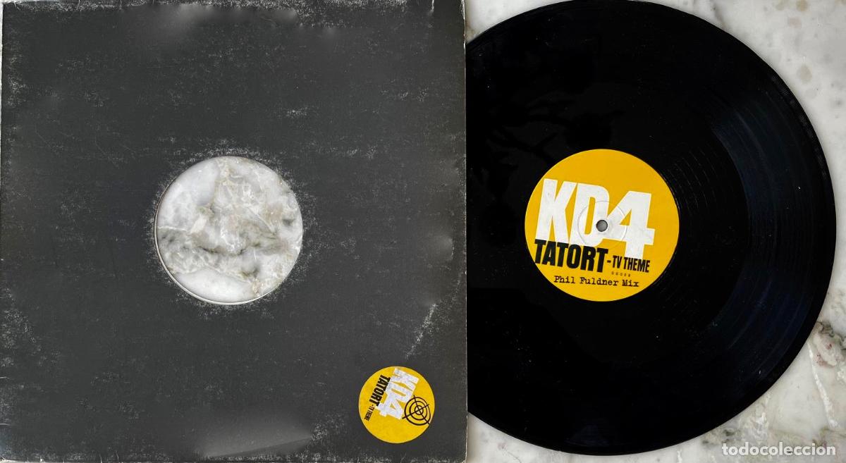 Discos de vinilo: KD4. TATORT - TV THEME. MAXI SINGLE 3 TEMAS - Foto 1