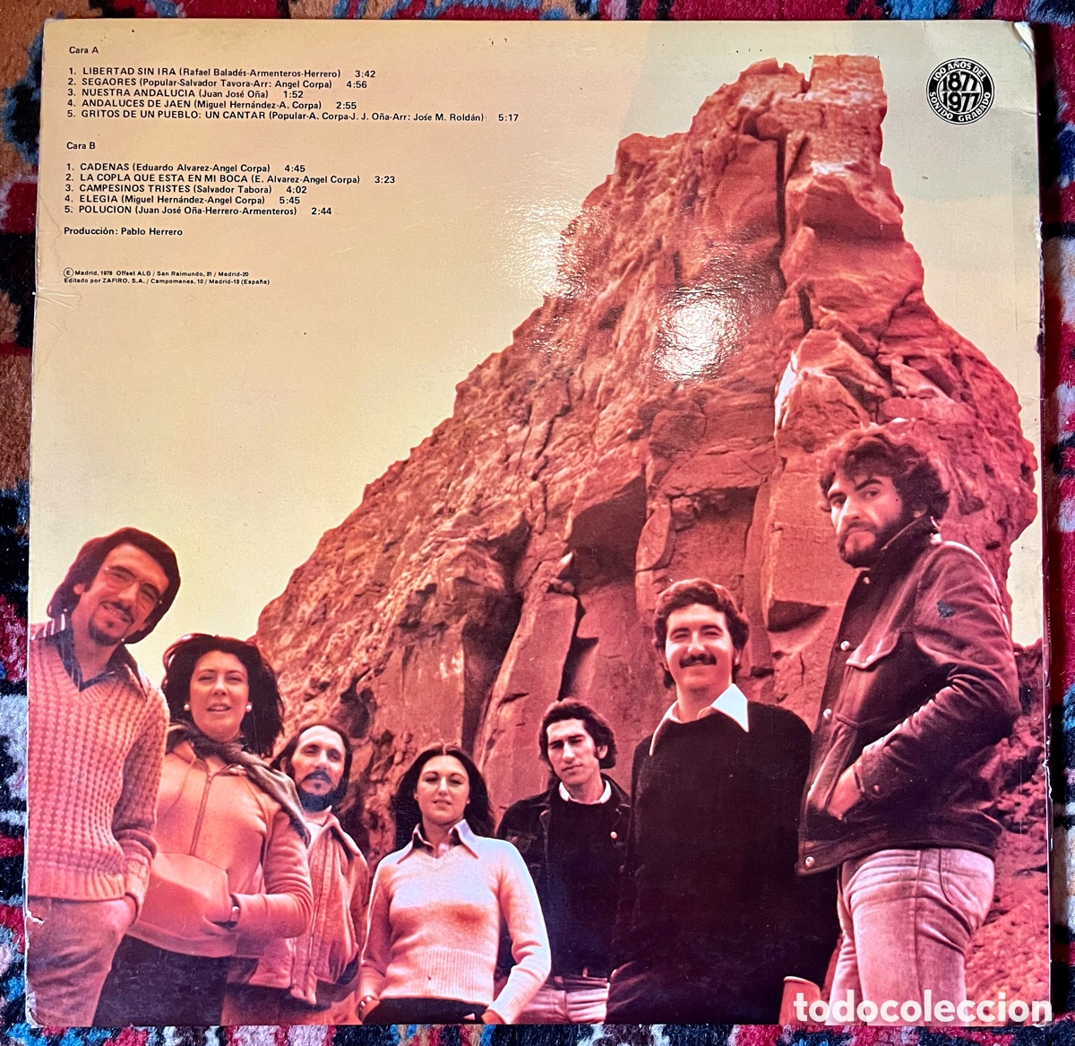 Discos de vinilo: VINILO JARCHA LIBERTAD SIN IRA LP - Foto 3