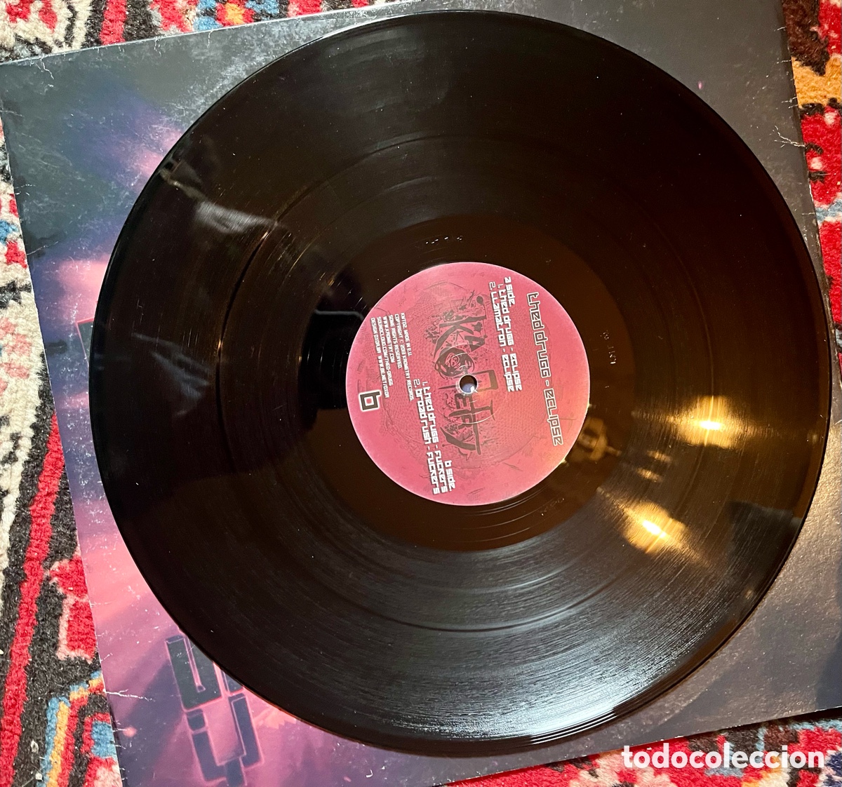 Discos de vinilo: THED DRUGG -ECLIPSE- MAXIDANCE DEL 2013 RARO - Foto 3