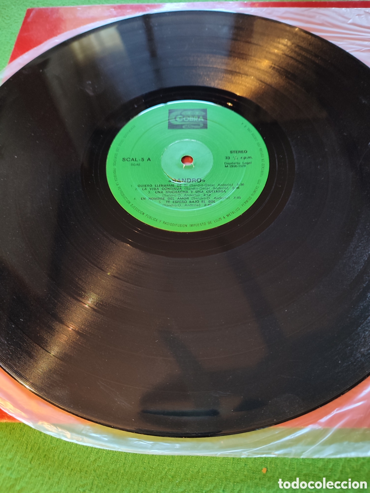 Discos de vinilo: Sandro - Sandro Vinilo Lp 1978 - Foto 3