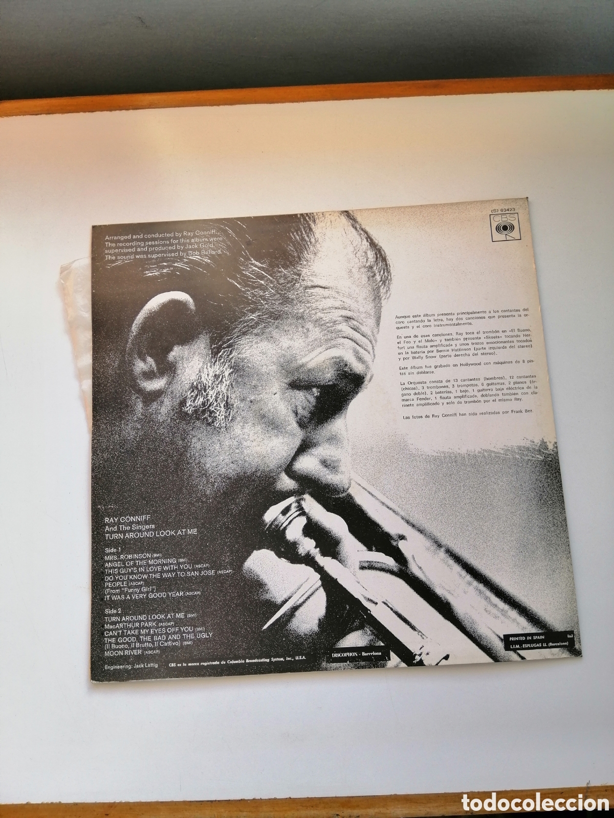 Discos de vinilo: ray conniff turn around look at me vinilo - Foto 2