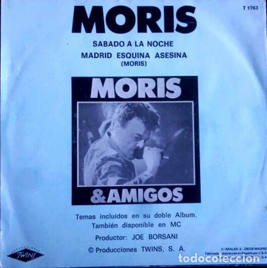 Discos de vinilo: Moris & Amigos/ Sabado A la Noche - Foto 2