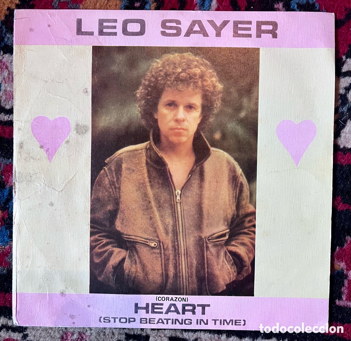 Discos de vinilo: VINILO LEO SAYER HEART CORAZON SINGLEL - Foto 1