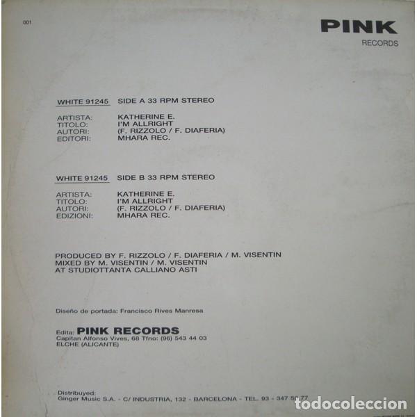 Discos de vinilo: Katherine E.* &lrm;&ndash; Im Allright - Foto 2