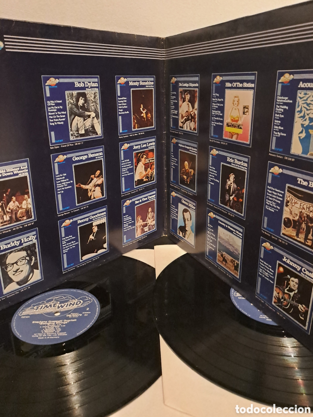 Discos de vinilo: St&eacute;phane Grappelli Quartet*&nbsp;&lrm;&ndash;&nbsp;Swinging Strings : Time Wind&nbsp;&lrm;&ndash; DB / 500 79 Serie: Time Wind. LX.2 - Foto 2