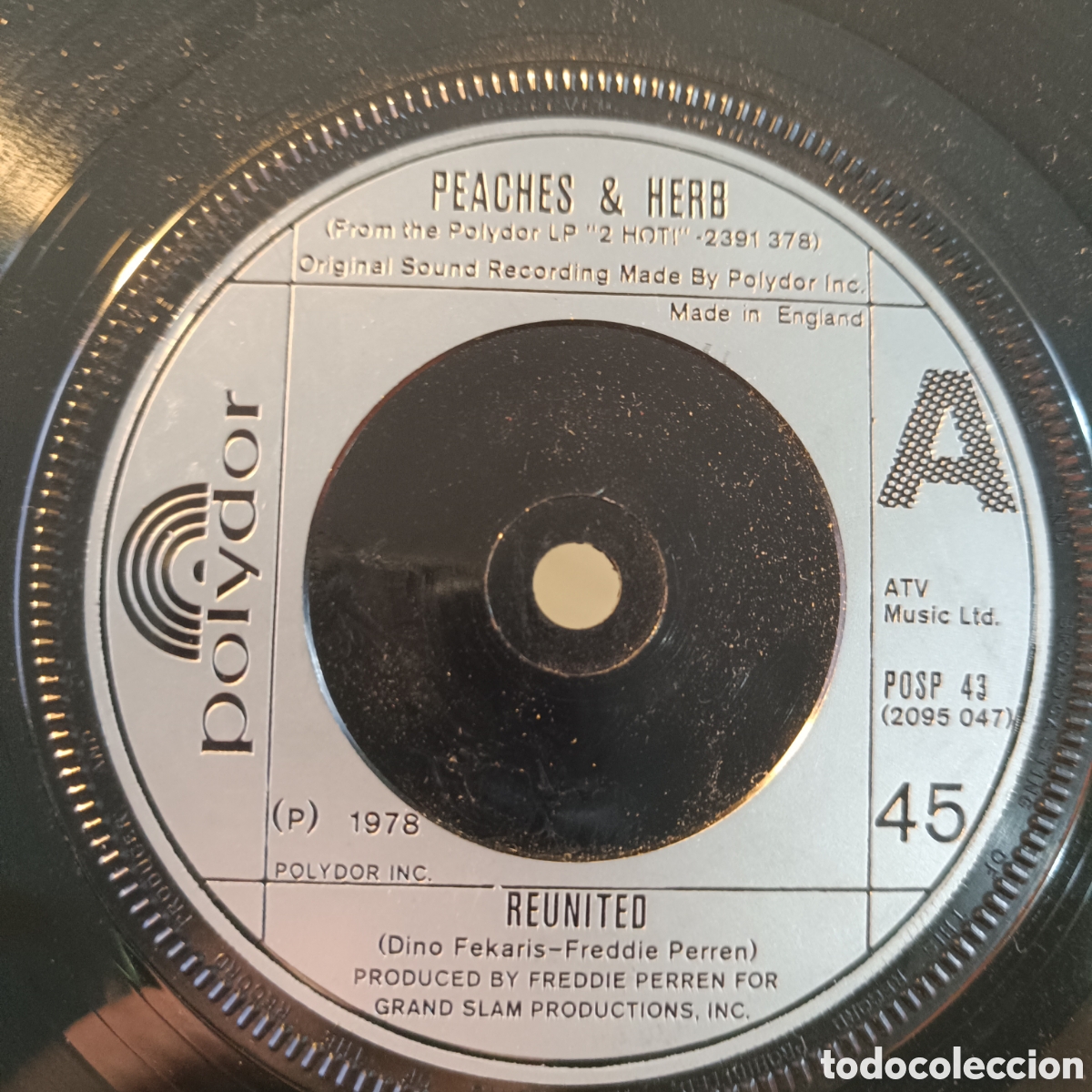 Discos de vinilo: Peaches & Herb &lrm;&ndash; Reunited - Foto 1